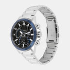 Edifice Men Quartz Black Dial Analog-Digital Resin Watch ED606