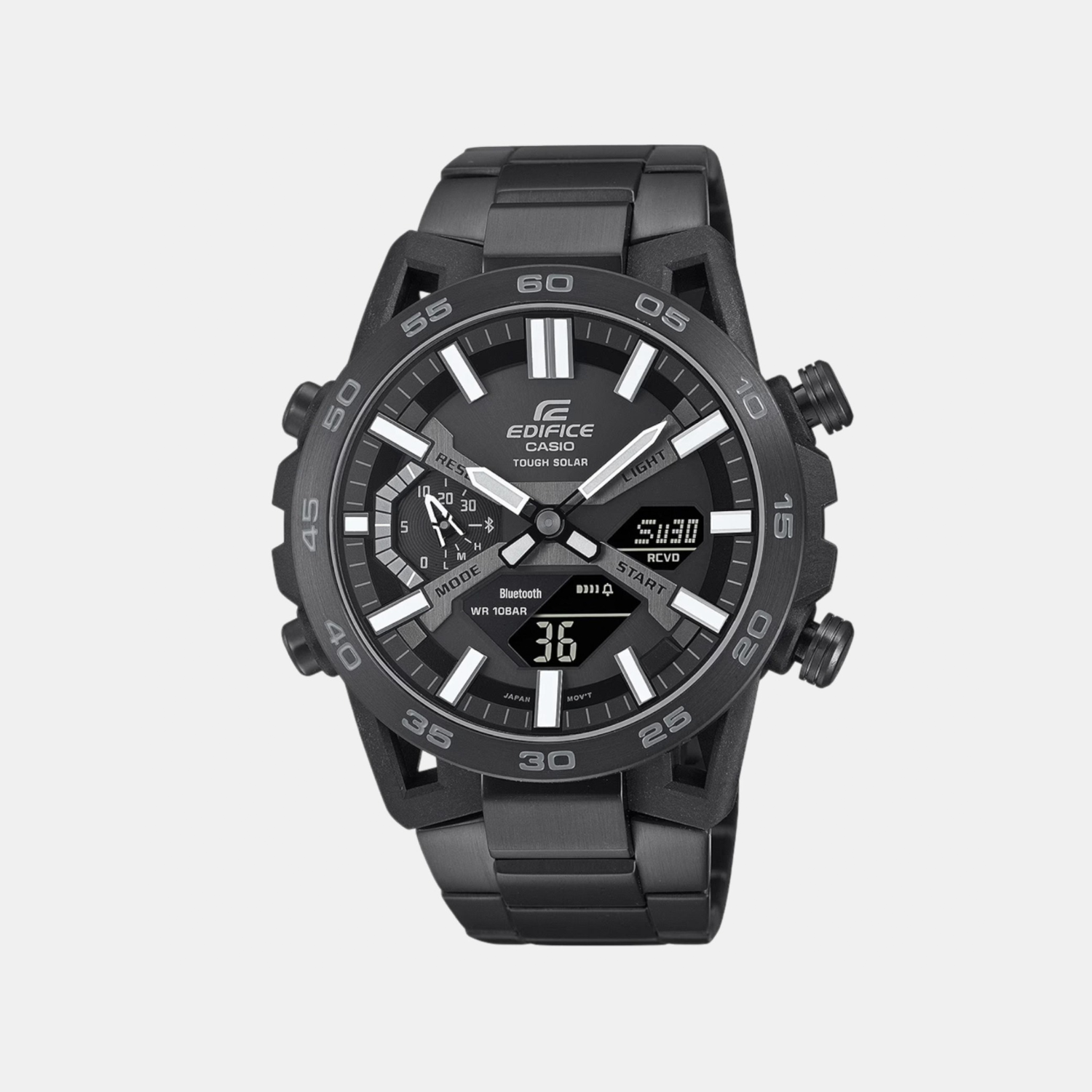 Casio Round Black Analog-Digital watch