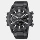 Edifice Men Quartz Black Dial Analog-Digital Stainless Steel Watch ECB-2000DC-1BDF - ED608