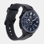 Edifice Men Solar Black Dial Analog-Digital Resin Watch ED611