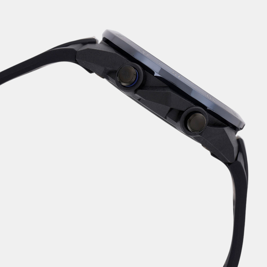 Edifice Men Solar Black Dial Analog-Digital Resin Watch ED611