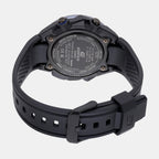 Edifice Men Solar Black Dial Analog-Digital Resin Watch ED611