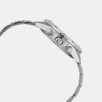 Edifice Men Quartz Grayish Blue Dial Multi-Function Stainless Steel Watch ED613