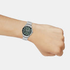 Edifice Men Quartz Green Dial Chronograph Stainless Steel Watch ED614