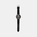 Edifice Men Quartz Brown Dial Chronograph Leather Watch ED616