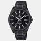 Edifice Men Quartz Black Dial Analog Stainless Steel Watch ED620