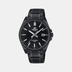 Edifice Men Quartz Black Dial Analog Stainless Steel Watch ED620