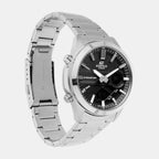 Edifice Men Quartz Black Dial Analog-Digital Stainless Steel Watch ED624