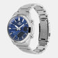 Edifice Men Quartz Blue Dial Analog-Digital Stainless Steel Watch ED625