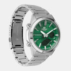 Edifice Men Quartz Green Dial Analog-Digital Stainless Steel Watch ED626