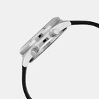 Edifice Men Quartz Black Dial Analog-Digital Leather Watch ED627