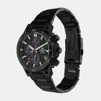 Edifice Men Quartz Black Dial Chronograph Stainless Steel Watch ED629