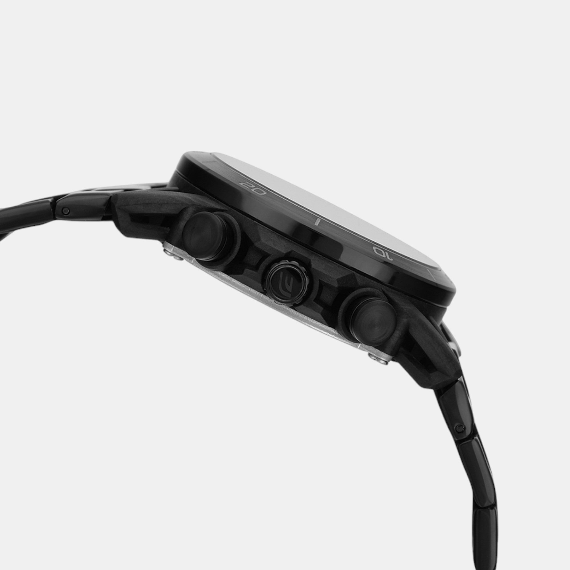 Edifice Men Quartz Black Dial Chronograph Stainless Steel Watch ED629