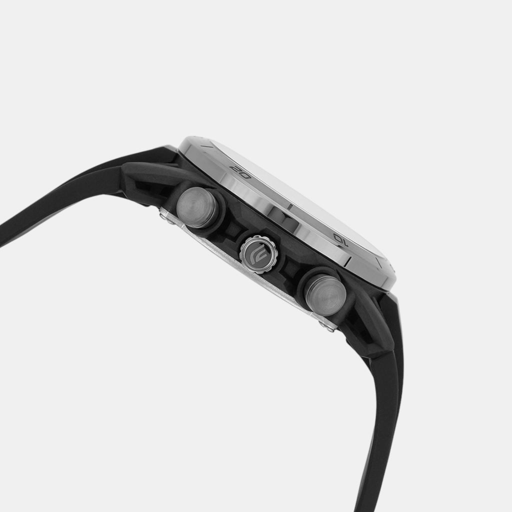 Edifice Men Quartz Black Dial Chronograph Resin Watch ED630