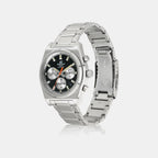 Edifice Men Quartz Black Dial Chronograph Stainless Steel Watch ED633