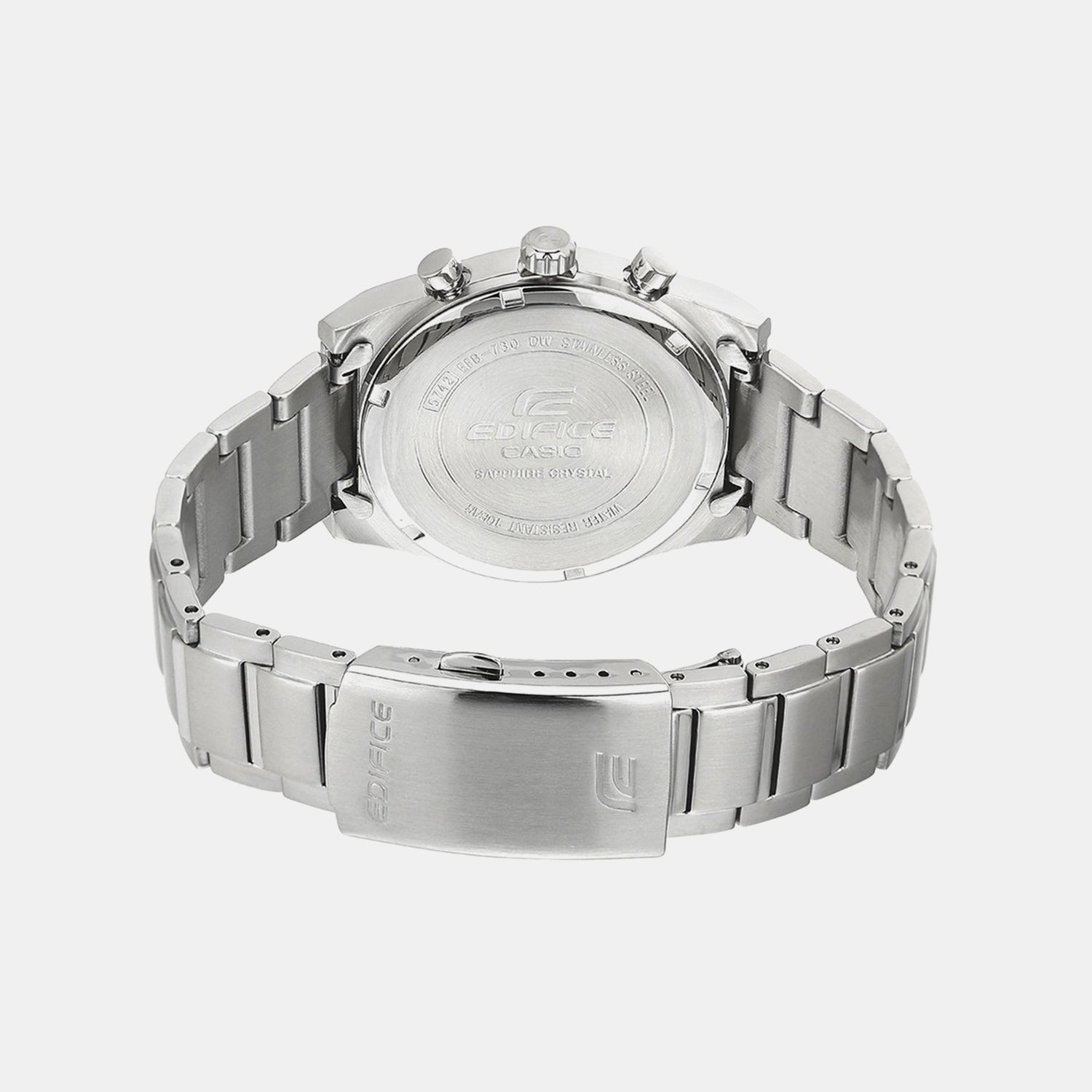 Edifice Men Quartz Blue Dial Chronograph Stainless Steel Watch ED634