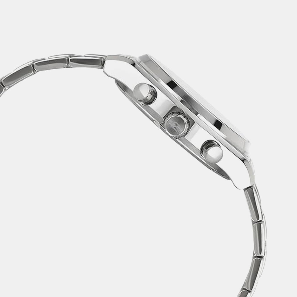 Edifice Men Quartz Silver Dial Analog Stainless Steel  Watch EFB-730D-7AVUDF ED635