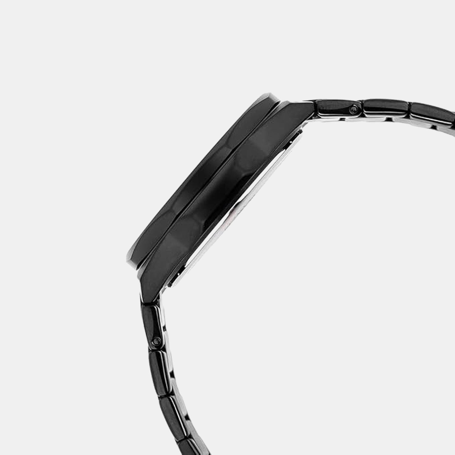 Edifice Men Quartz Black Dial Chronograph Stainless Steel Watch ED638