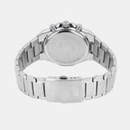 Edifice Men Quartz Orange Dial Chronograph Stainless Steel Watch ED644