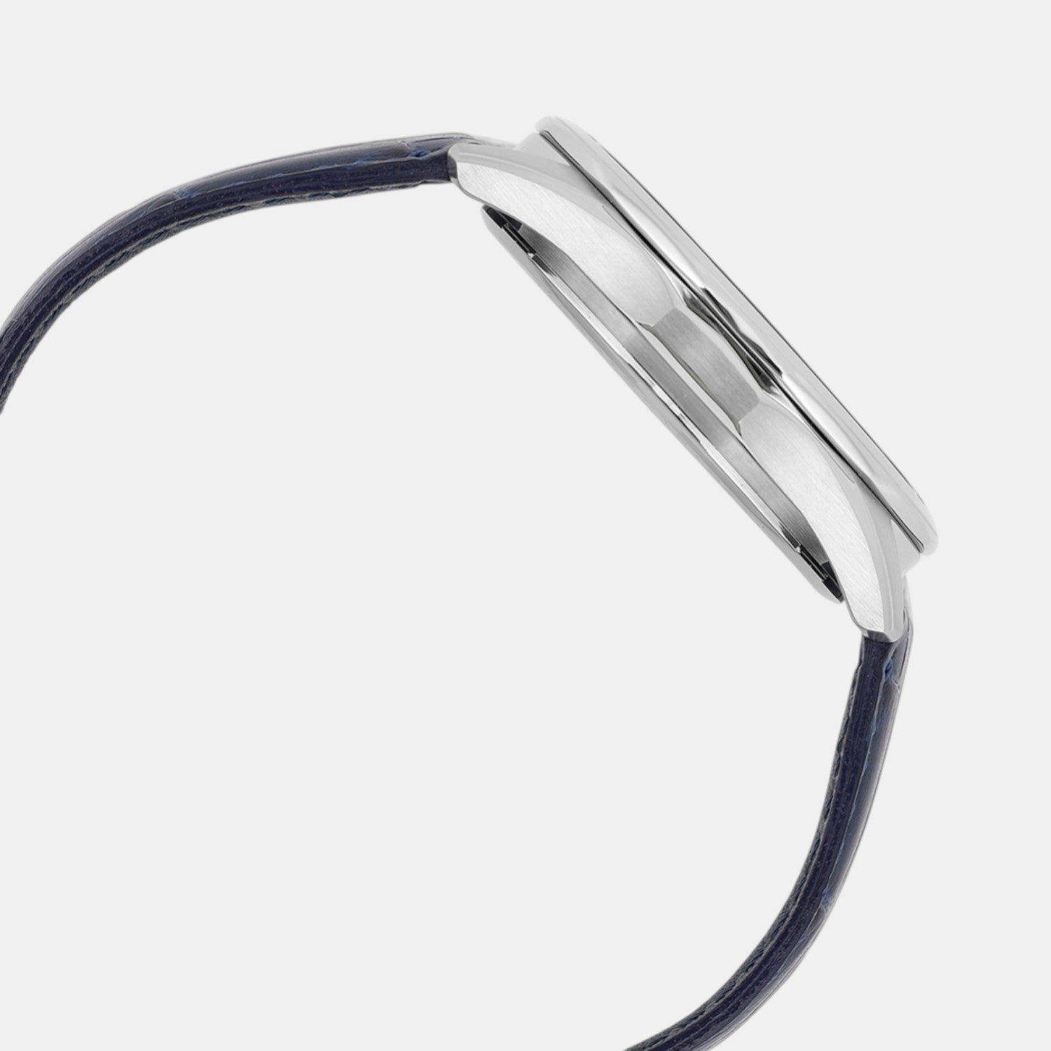 Edifice Men Quartz Blue Dial Analog Leather Watch ED648