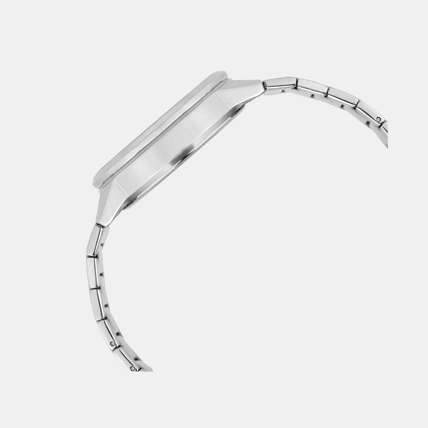 Edifice Men Quartz Blue & White Dial Multi-Function Stainless Steel Watch ED656