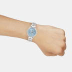 Edifice Men Quartz Blue Dial Chronograph Stainless Steel Watch ED659