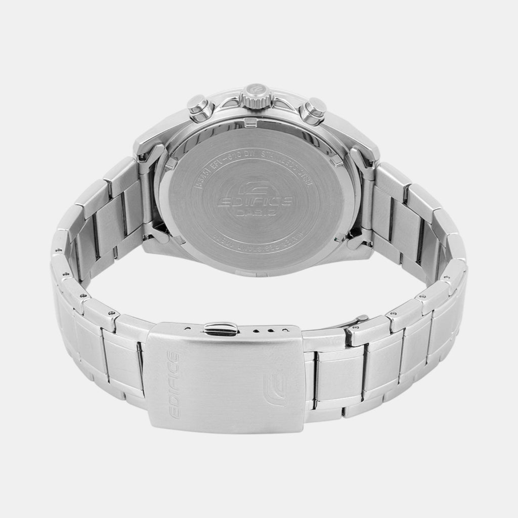 Edifice Men Quartz Green Dial Analog Stainless Steel Watch ED663