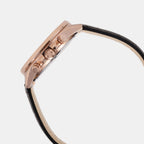 Edifice Men Quartz Black Dial Analog Stainless Steel Watch ED665