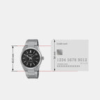Edifice Men Automatic Black Dial Analog Stainless Steel Watch ED669