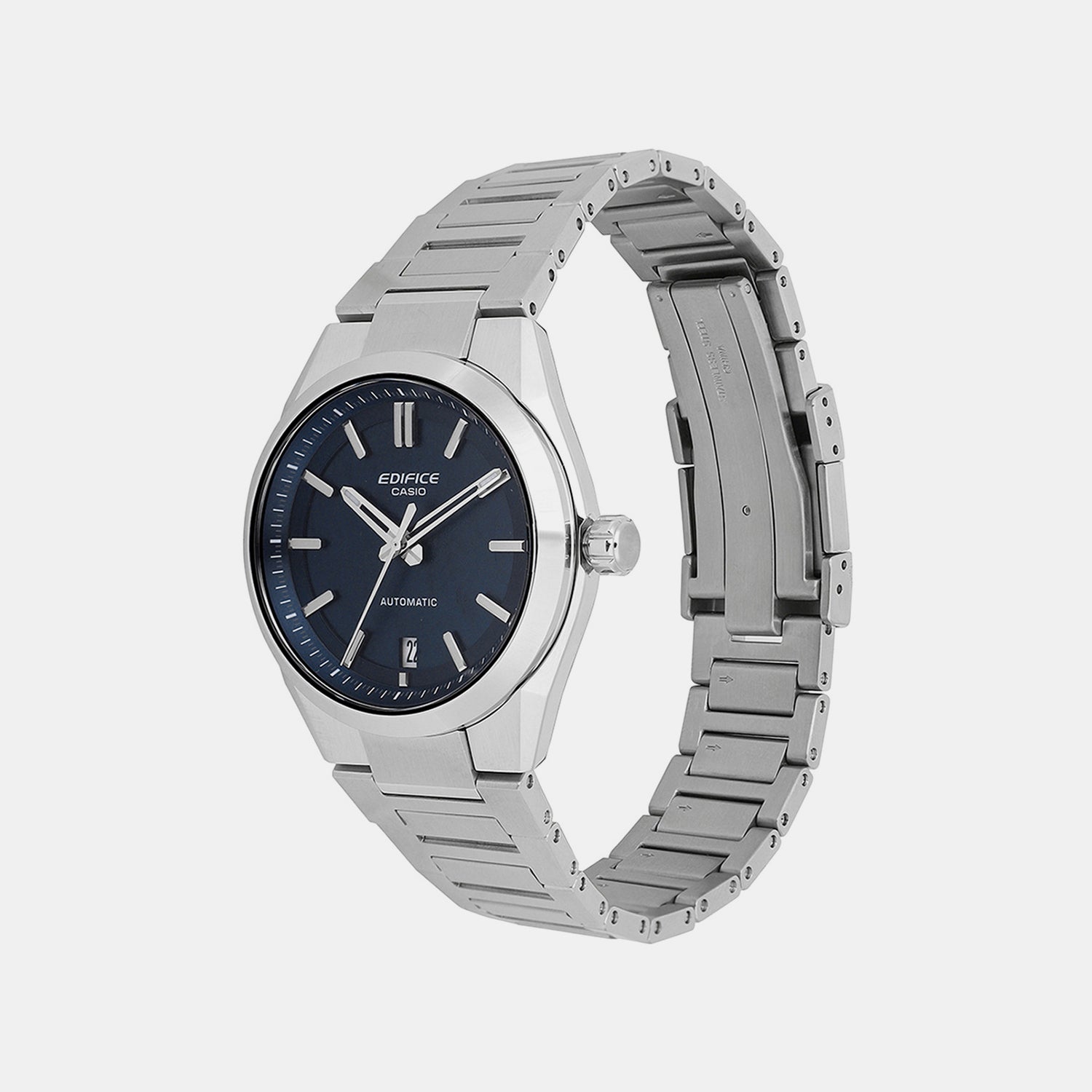 Edifice Men Automatic Blue Dial Analog Stainless Steel Watch ED670 - EFK-100D-2A