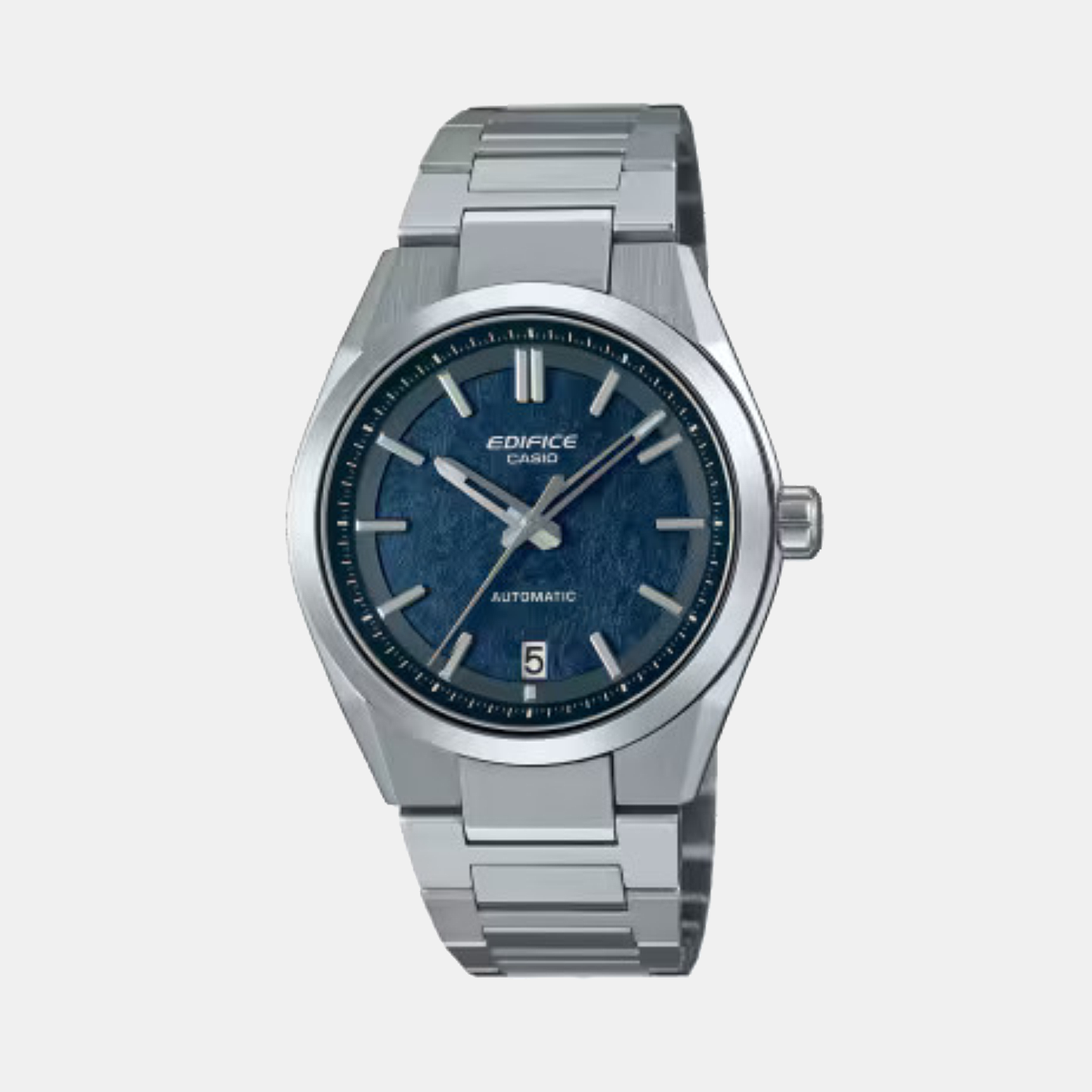 Edifice Men Automatic Blue Dial Analog Stainless Steel Watch ED670 - EFK-100D-2A