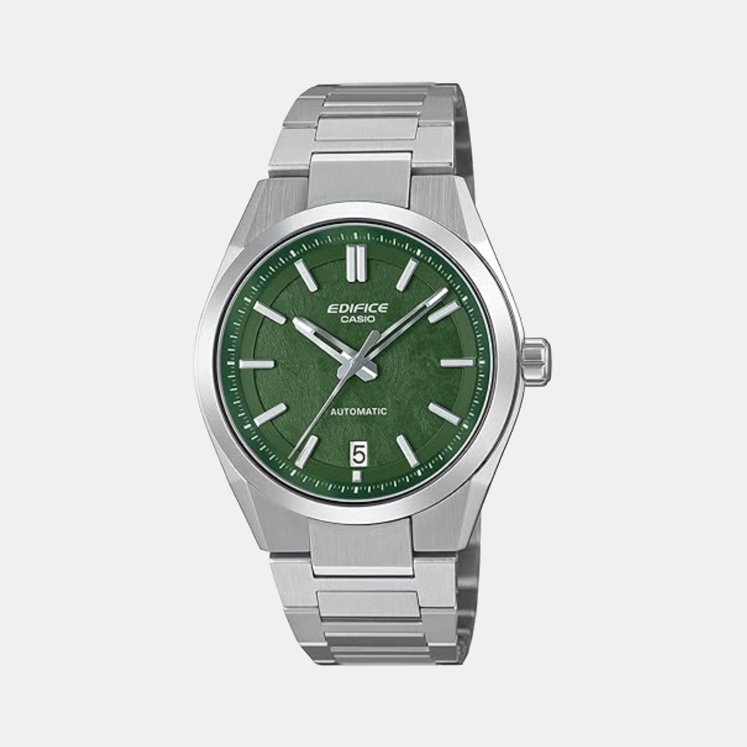 Edifice Men Automatic Green Dial Analog Stainless Steel Watch ED671 - EFK-100D-3A