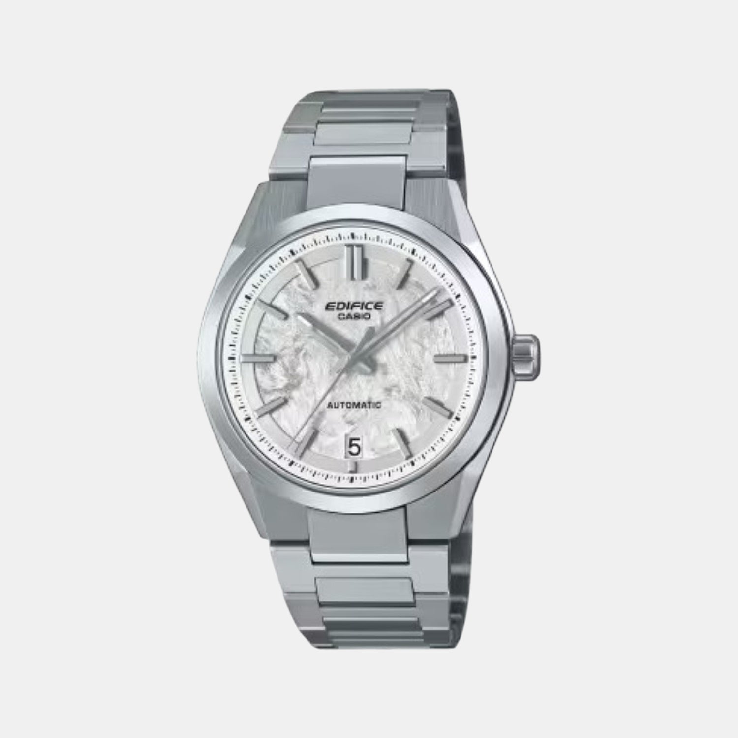 G-Shock Men Automatic Silver Dial Analog Stainless Steel Watch ED672