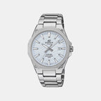 Edifice Men Quartz Blue Dial Analog Stainless Steel Watch ED677