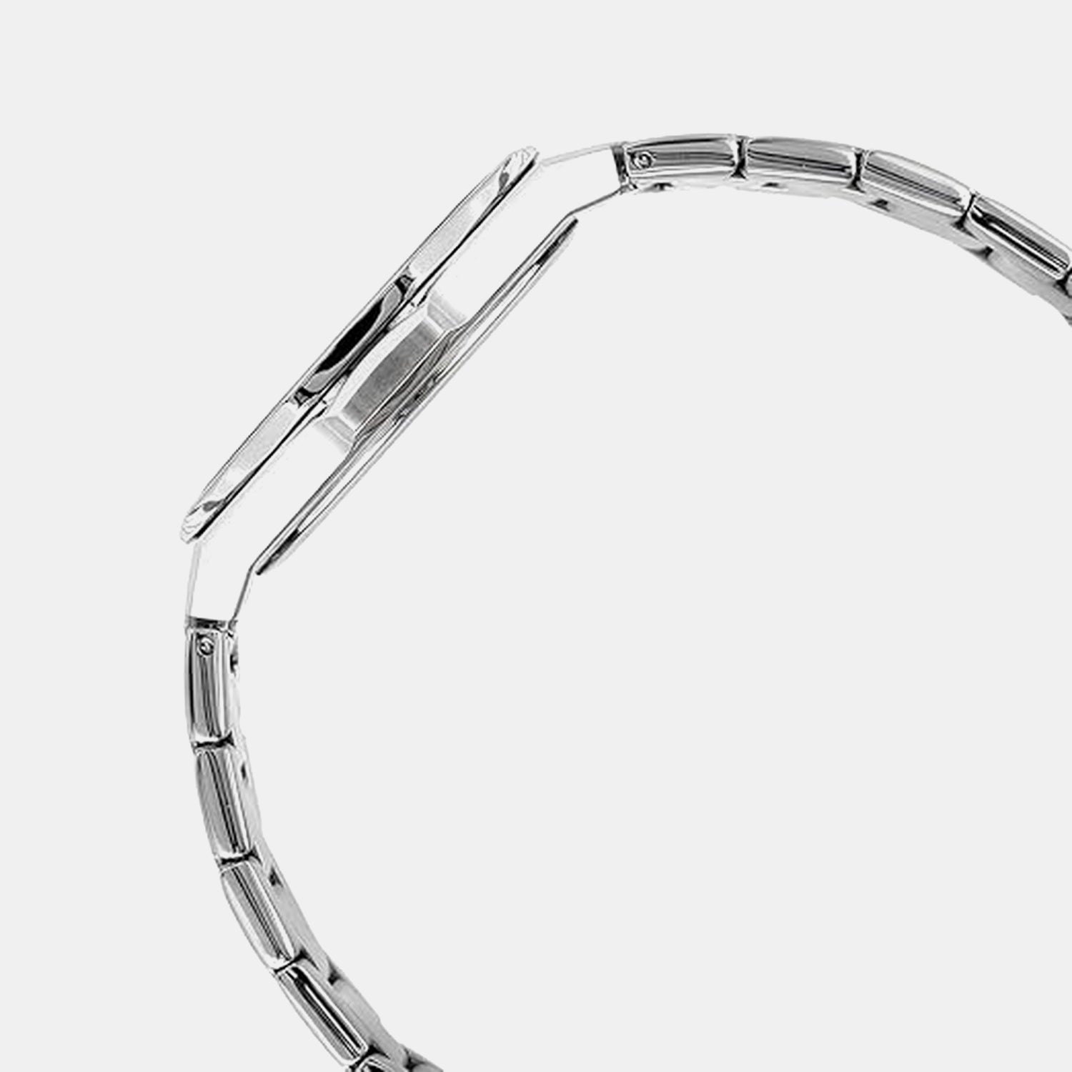 G-Shock Men Quartz Silver Dial Analog Stainless Steel Watch ED677