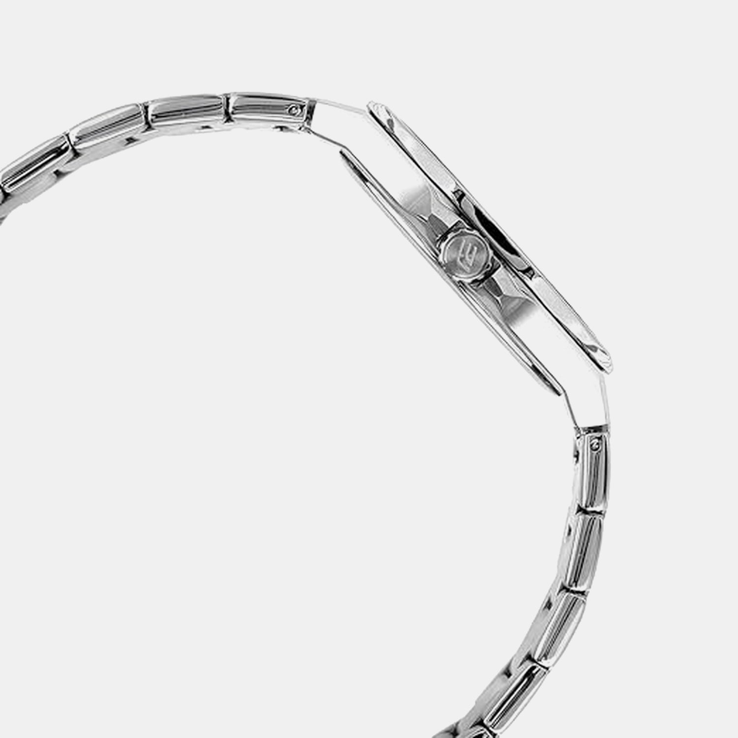 G-Shock Men Quartz Silver Dial Analog Stainless Steel Watch ED677