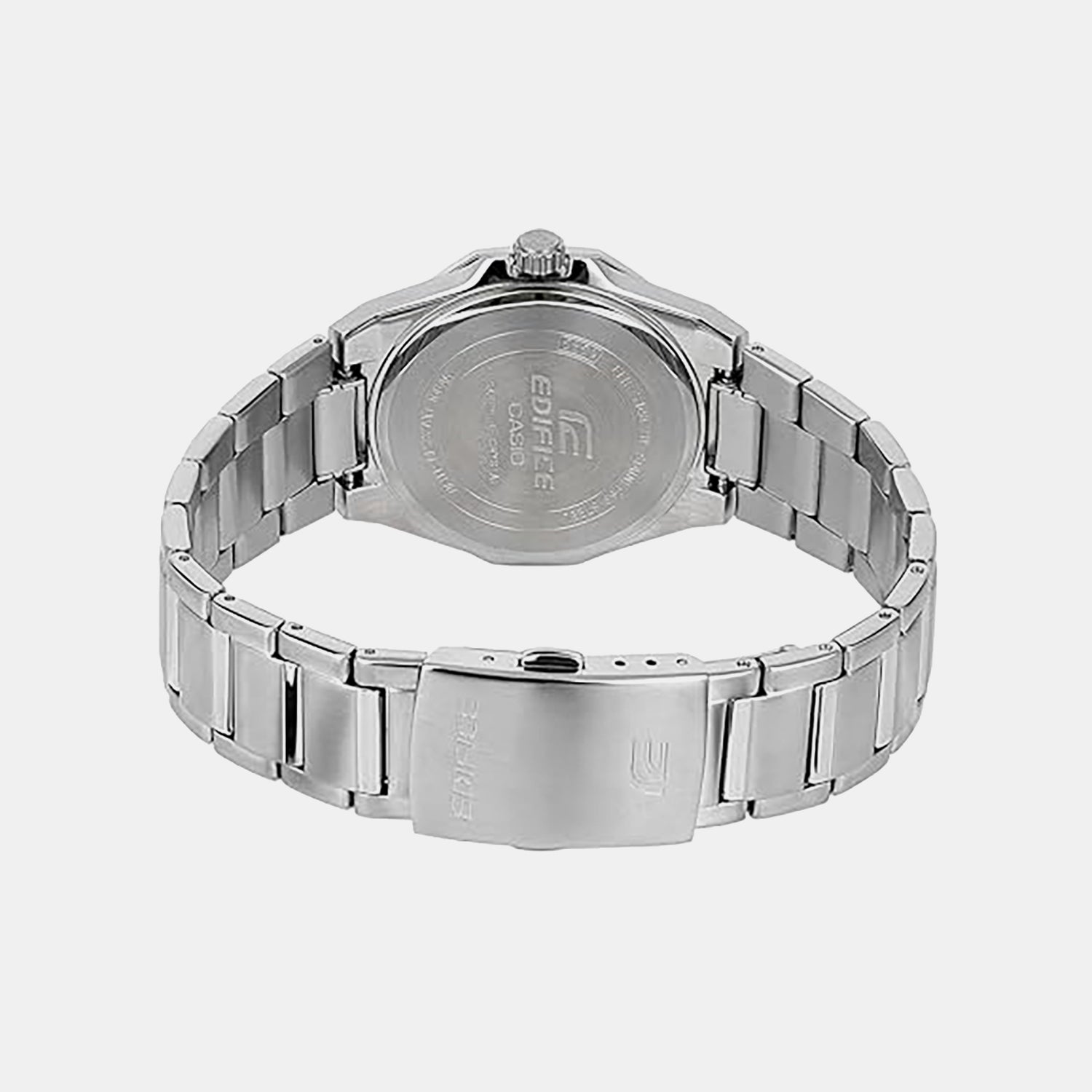 G-Shock Men Quartz Silver Dial Analog Stainless Steel Watch ED677