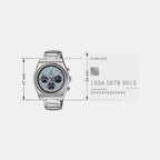 Edifice Men Quartz Blue Dial Chronograph Stainless Steel Watch EFB-730D-2BVUDF ED688