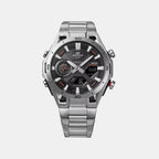 Edifice Men Solar Black Dial Analog-Digital Stainless Steel Watch ED691