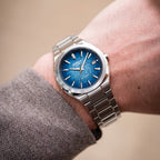 Edifice Men Quartz Blue Dial Analog Stainless Steel Watch ED705