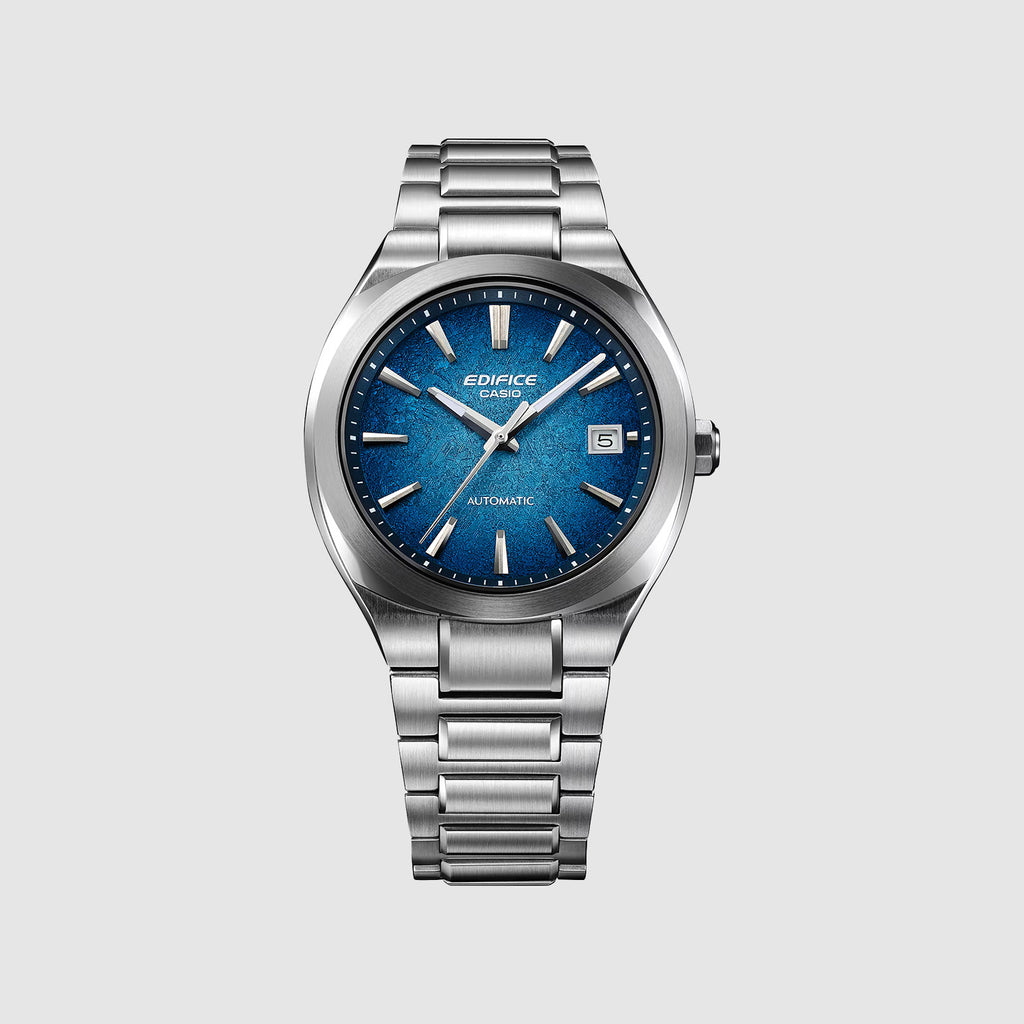 Edifice Men Quartz Blue Dial Analog Stainless Steel Watch ED705