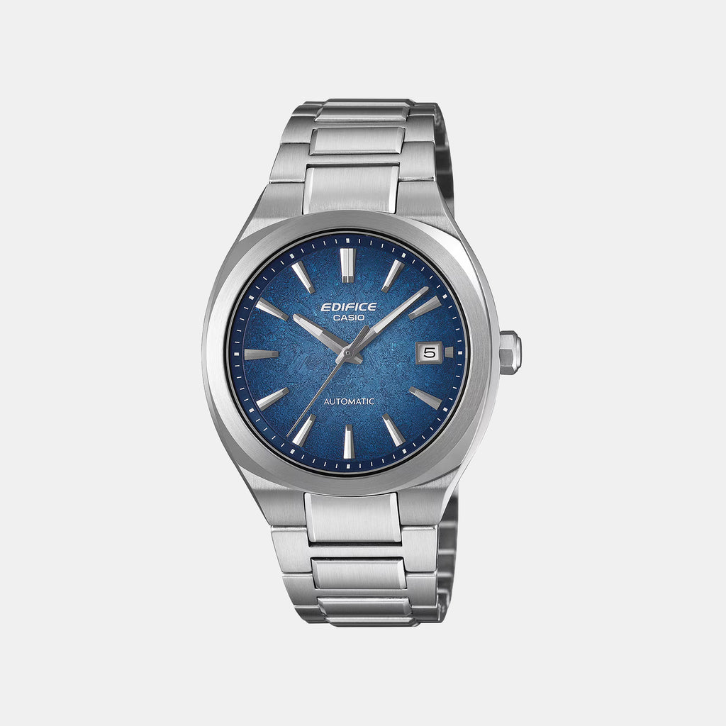 Edifice Men Quartz Blue Dial Analog Stainless Steel Watch ED705