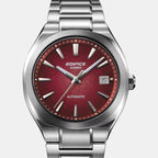 Edifice Men Quartz Red Dial Analog Stainless Steel Watch ED706