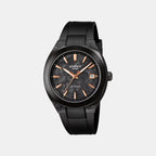 Edifice Men Automatic Black Dial Analog Resin Watch ED708