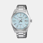 Edifice EFV-160 Series Men Quartz Blue Dial Analog Stainless Steel Watch ED715