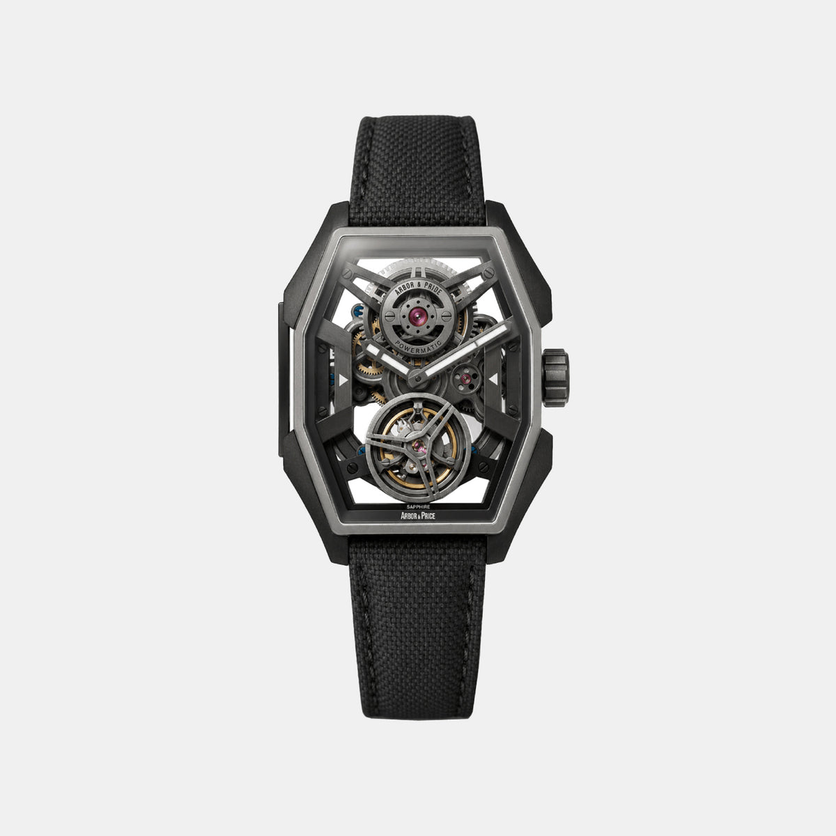 Edge Men Automatic Grey Dial Analog Leather Watch EDGE - BU