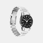 Edifice Men Quartz Black Dial Analog Stainless Steel Watch ED701