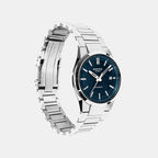 Edifice Men Quartz Blue Dial Analog Stainless Steel Watch ED702