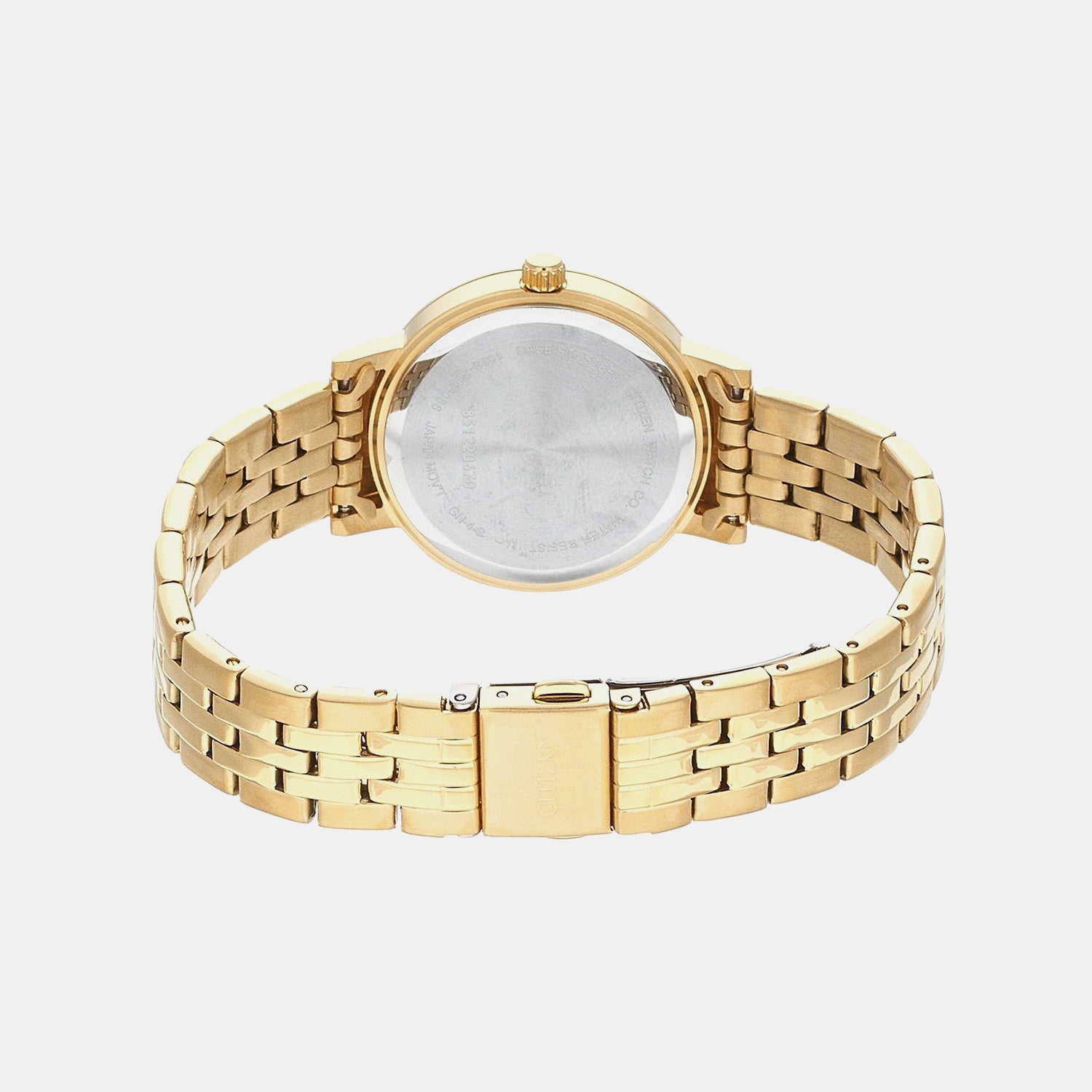 Citizen X Women Quartz White Dial Analog Stainless Steel Watch EL3042-84A