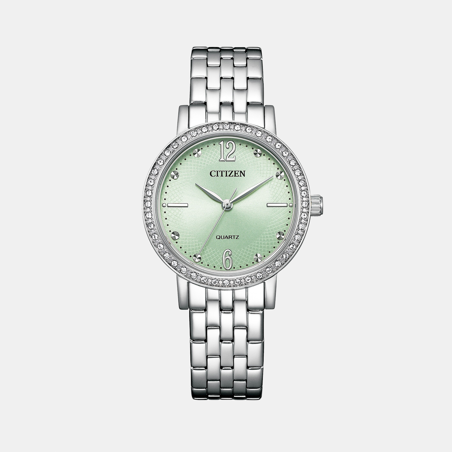 Citizen Round Light Green Analog watch